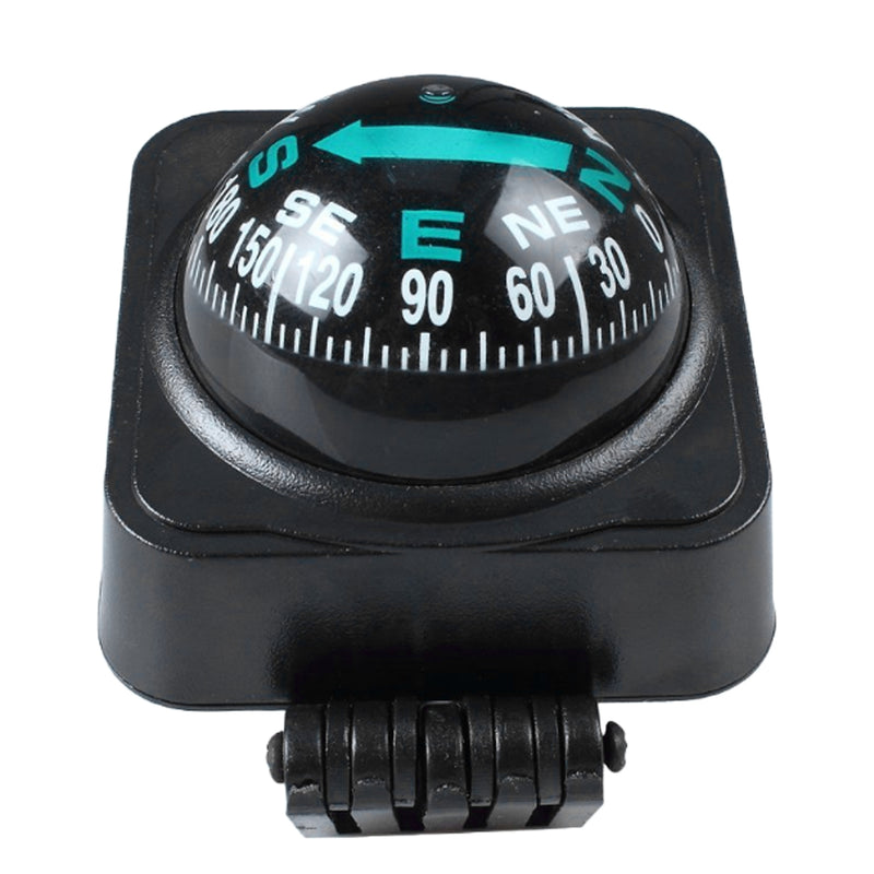 Compass Navigation Ball Dashboard Adjustable for Marine Auto Car 360 Degrees