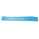 Mommy to Be Footprints Sash Baby Shower Party Favors Future Mom Accessory