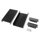 Aluminum Project Enclosure Extruded Electronic L Type Box Case DIY with Screws-105x55x200mm