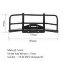 Metal Front Bumper for 1/10 RC4WD D90 RC Rock Crawler