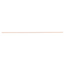 4mm Diameter 500mm Copper Round Bar Rod for Milling Welding Metalworking