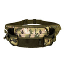 Magicdeal Outdoor Travel Hiking Camping Multiple Pockets Adjustable Strap Mini Waist Pack Utility Pouch Belt Bag - CP Camouflage