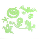Glow In The Dark Halloween Theme Window All Stickers Decals Party Decoration