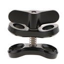 CNC Aluminum Alloy Underwater Diving Ball Head Mount Bracket for GoPro 6/5/4/3 Black