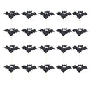 20 Pieces Glitter Paper Cake Cupcake Topper Halloween Party Supplier