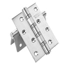 1Pair Stainless Steel Fire Door Butt Hinge Home Furniture Cabinet Door Hardware Hinge 2.5MM with Pack of 16PCS Screws