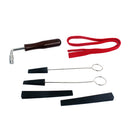 1 Set Piano Tuning Lever Tools Kit Rubber Mute Temperament Strip for Pianist Beginner Piano DIY Parts