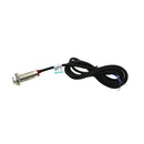 Industrial Hall Effect Sensor Proximity Switch NPN 3-Wires Normally Open with Magnet LED Light, High Frequency, Small Size, Easy Installation