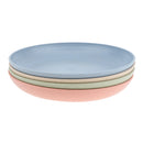 4 Pieces Outdoor Tableware Dinner Plates Dishes Food Snacks Container Tray Home Kitchen Dinnerware Set