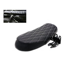 Motorcycle Vintage Cafe Racer Seat Retro Saddle For Honda Retro Racer Black