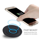 5V 1A Qi Wireless Charging Charger Pad Mat For Android Phone Bowl Black