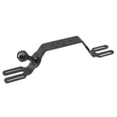 Aluminum Alloy CNC DSLR Camera Handle Grip Stabilizer Hand Grip Mount with Ball Head - Black