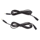 2Pcs DC Power Adapter Cable 4.0x1.7mm Male Plug to Female Jack Converter 1.5Meter/5ft
