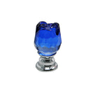 Set Of Clear Crystal Door Cabinet Drawer Drawer Cupboard Knob Pull Handle With Screw 20mm Blue