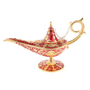 Aladdins Magic Lamp Retro Tea Pot Lamp Christmas Toys Gifts Decoration Red
