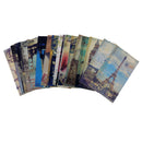 1Set/20pcs Vintage Travel Landscape Postcard Greeting Cards Gift Postal Card