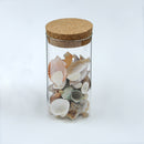 Glass Jar Sealed Can Treat Tea Storage Bottle With Wooden Cork Kitchen Decor