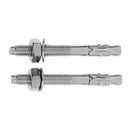 2 Piece M10 x 90mm Stainless Steel Expansion Bolt Screw Nut Piton Anchor Kit For Climbing