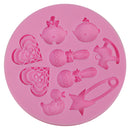 Round Silicone Mold Fondant Cake Chocolate Mold Decorating Tools DIY