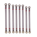 1/10 Link Rod Linkage 313mm Wheelbase Upgrade Parts for Axial SCX10 RC Truck