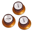 2 Tone 1 Volume Control Knob Bell Shape for Fender Strat Squier Guitar Parts