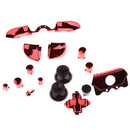 Chrome Custom Full Button Mod Kit Dpad Bumper Trigger For Xbox One Red