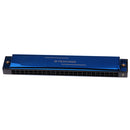 Portable Professional 24 Hole Harmonica Key of C Mouth Organ for Beginners Music Learning Blue