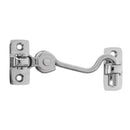 4.25" Marine Boat Gate Door Cabin Hook & Eye Latch - 316 Marine Stainless Steel