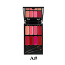 8 Shades/Set Creamy Smooth Portable Convenient Lip Lipstick Palette Beauty Supplies Makeup Tool