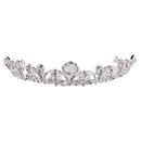Diamante Heart Rhinestone Crystal Wedding Bridal Crown Headband Tiara Prom