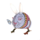 Funny Windup Bunny Jumping Rabbit Model Clockwork Toy Collectible Gift