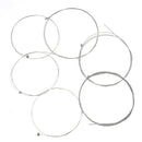 Set of 6 Pieces Electric Guitar Replacement Stainless Steel Strings Musical Instrument Accessory