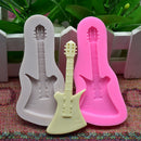 Guitar Shape Fondant Cake Cookie Chocolate Soap Mold Cutter Modelling Tools