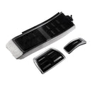 Foot Footrest Fuel Brake AT Pedals Plate Cover for Audi S 4 A4 A5 A6 A7 Q5 LHD