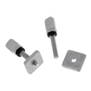 2 Sets 316 Stainless Steel Fin Screws For Longboard SUP Board No Tool Required Easy To Install