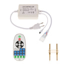 23-Key LED RF Remote Controller for Single Color Strip Light 220V -EU Plug