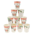 10 Pieces Unicorn Disposable Paper Drinking Cups Kids Birthday Tableware