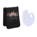 15Pieces Artist Brushes Paint Brush Set Flat & Tipped Different Size and Length