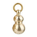 Novelty Gourd Shape Pendant Keychain DIY