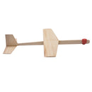 3D Wooden Puzzle DIY Inertial Hand Throwing Flying Plane Model Assembly Jigsaw Science Physics Toy