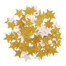 100/set Glitter Gold Paper Stars Cupcake Topper Party Confetti Table Scatter DÃ©cor