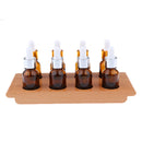 Montessori Materials Wooden Tray w/ 8 Bottles for Kids Child Taste Training