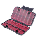 Large Fishing Tackle Box Accessories Lure Hook Bag Storage 24 Compartments 20x11.5x5 cm/7.9x4.5x2.0 inch