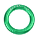 Green Rappel Ring 22KN Bail-Out Connector For Tree Climbing Arborist Hammock