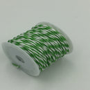 10M Roll Of Paper Rope Cord String For Craft Wrapping Gifts Package Decoration Decor Apple Green White