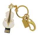 Violin USB Flash Pen Slim Drive Pendrive Memory Stick for Computer White 16GB