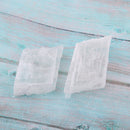 2pcs Natural Transparent White Crystal Mineral Stone Specimen Home Ornaments