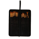 Set Of Assorted Size Artist Paint Brushes Kids Children Educational Oil Painting Supplies Craft Lovers Gift