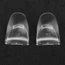 2 Pieces Anti-slip Thumbstick L2 R2 Trigger Button for Sony PS4 Game Controller clear