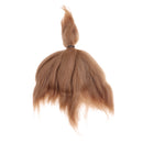 Golden Pure Mohair Long Straight Hair Wig for Reborn Doll Looks Like Real Fine Baby Hair
